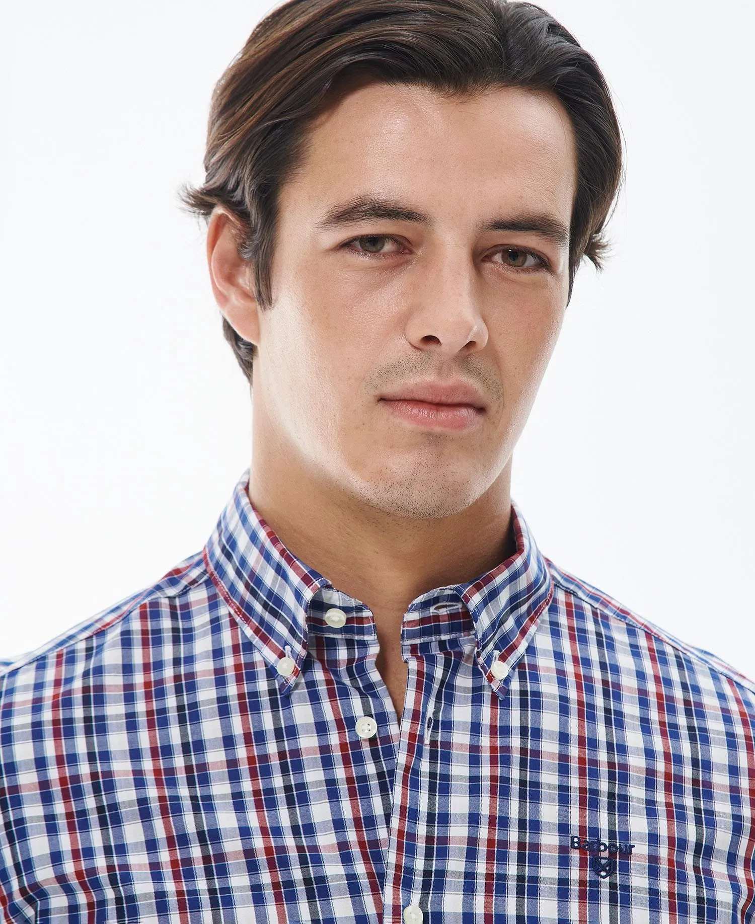 Barbour Chaseton Tailored Shirt in Royal