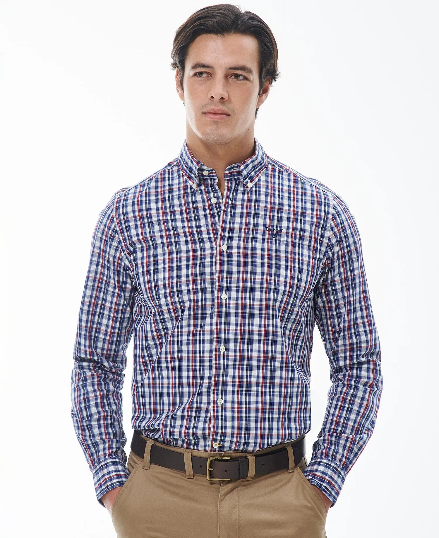 Barbour Chaseton Tailored Shirt in Royal