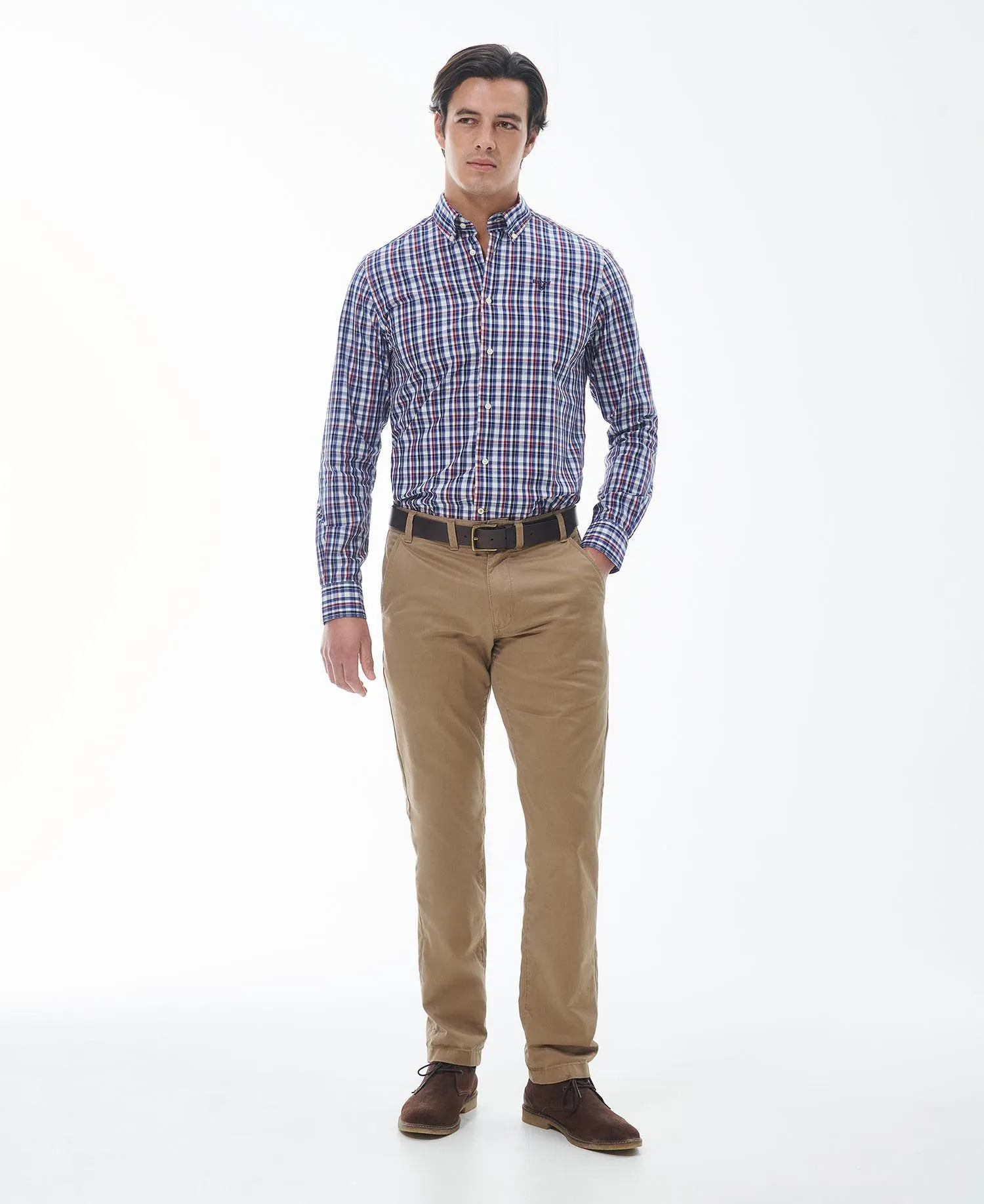 Barbour Chaseton Tailored Shirt in Royal