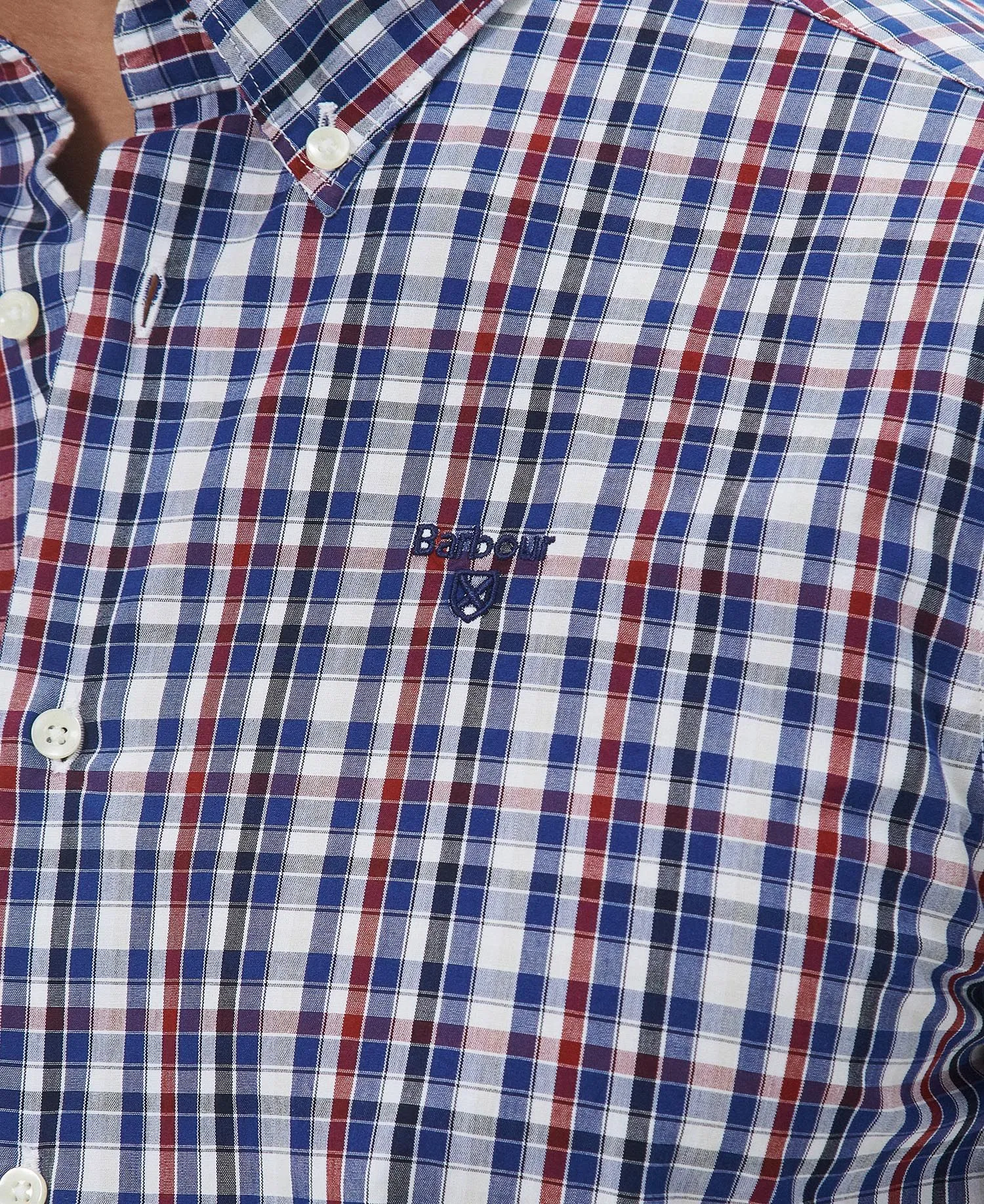Barbour Chaseton Tailored Shirt in Royal