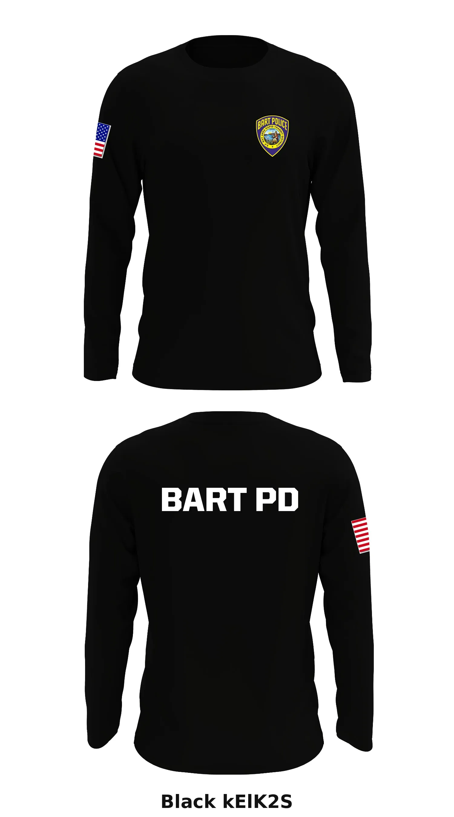 BART PD Store 1 Core Men's LS Performance Tee - kElK2S