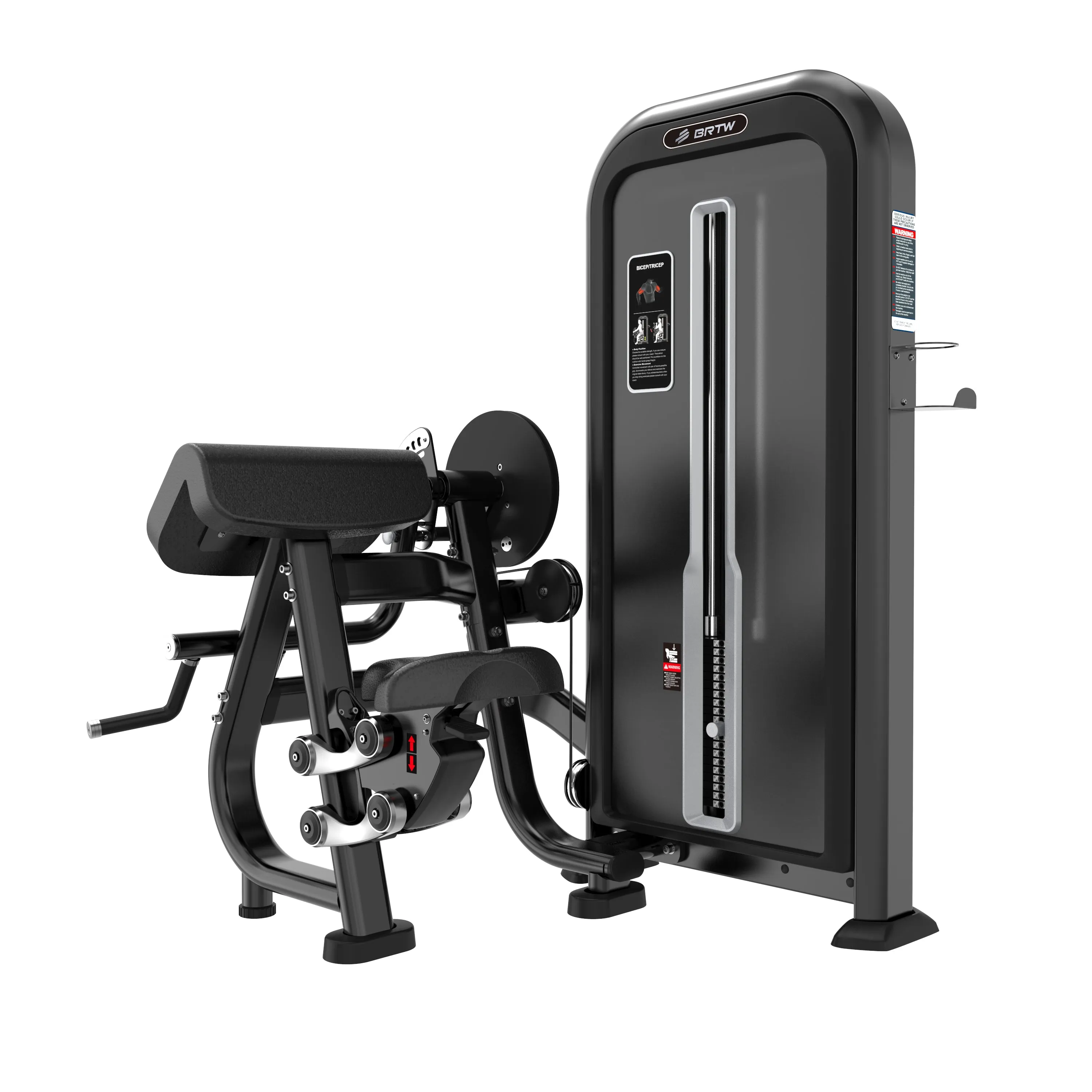 Bicep & Tricep Curl Pin Loaded Machine | [T-MAX Series]