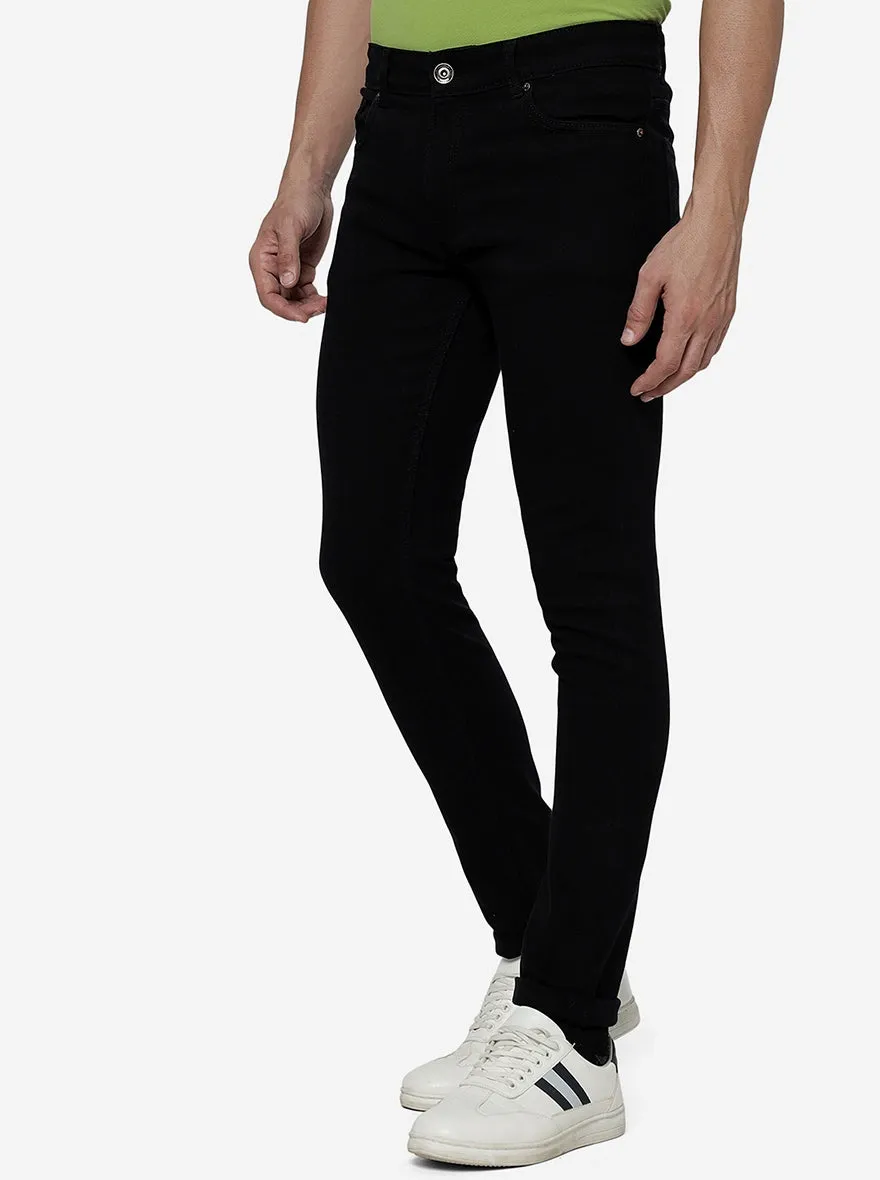 Black Washed Slim Fit Jeans | JadeBlue