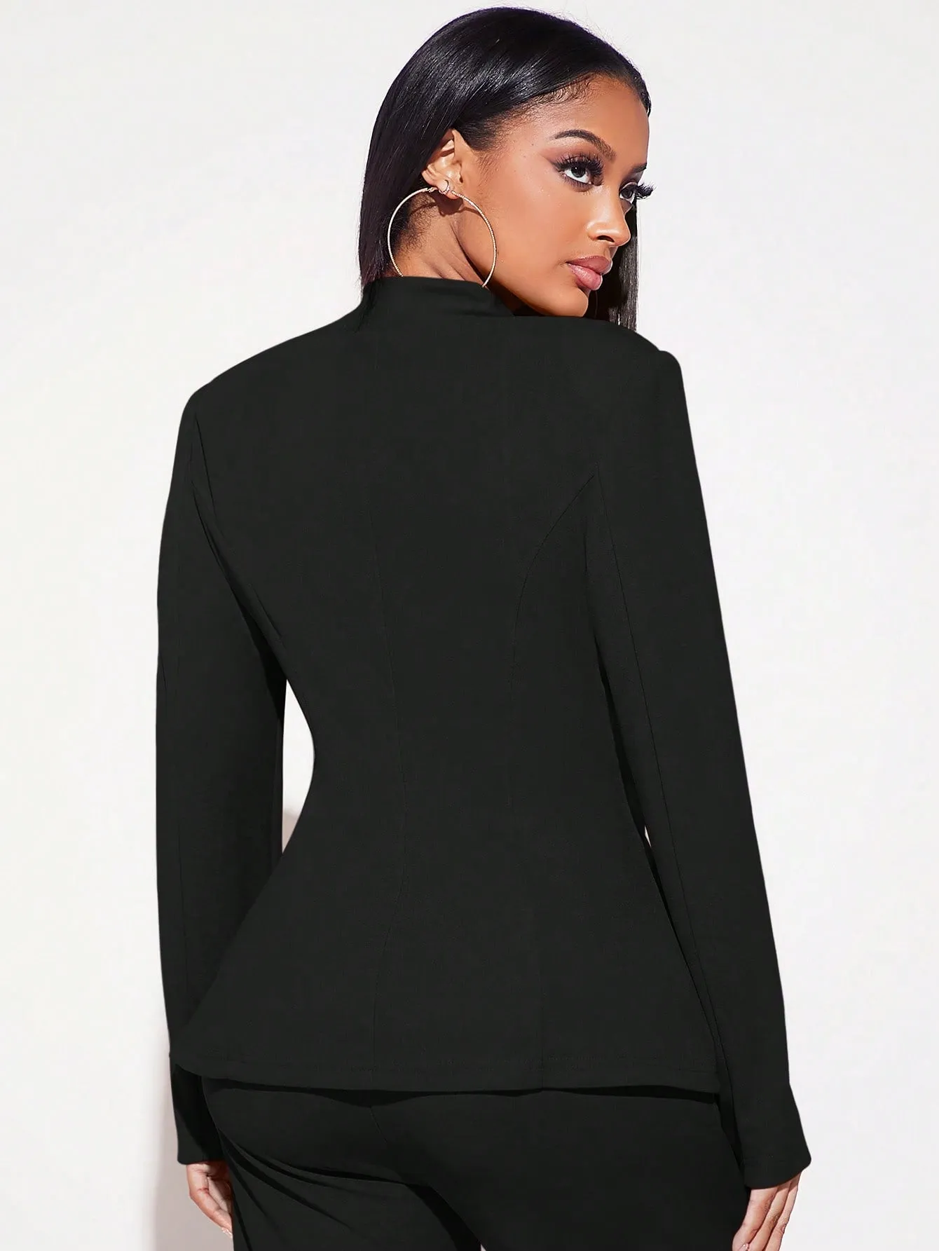 Blazer de Cuello Esmoquin SXY en Cherry Vibes