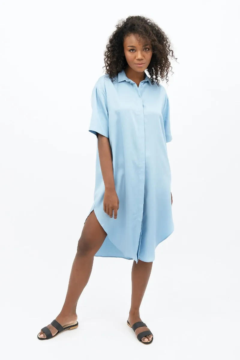 Blue Midi Dress