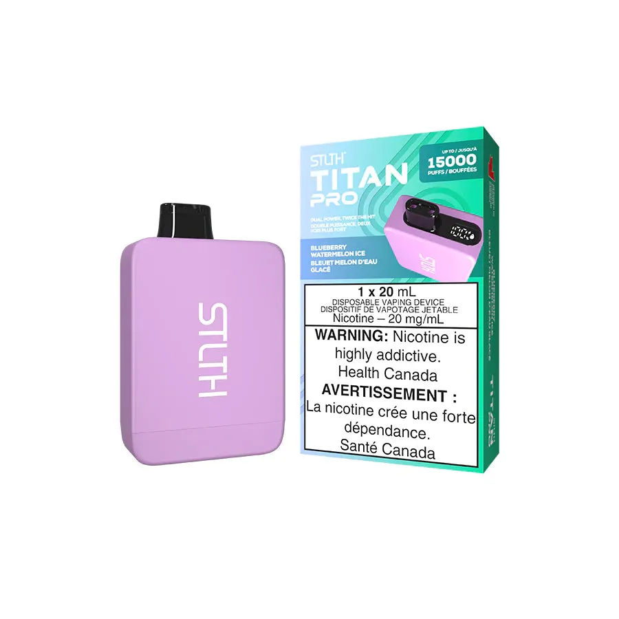 Blueberry Watermelon Ice  - STLTH Titan PRO 15K Disposable