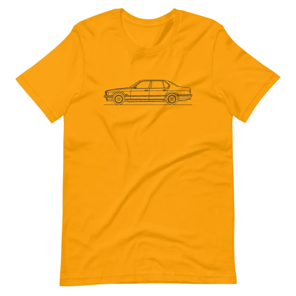 BMW E32 750iL silhouette T-shirt