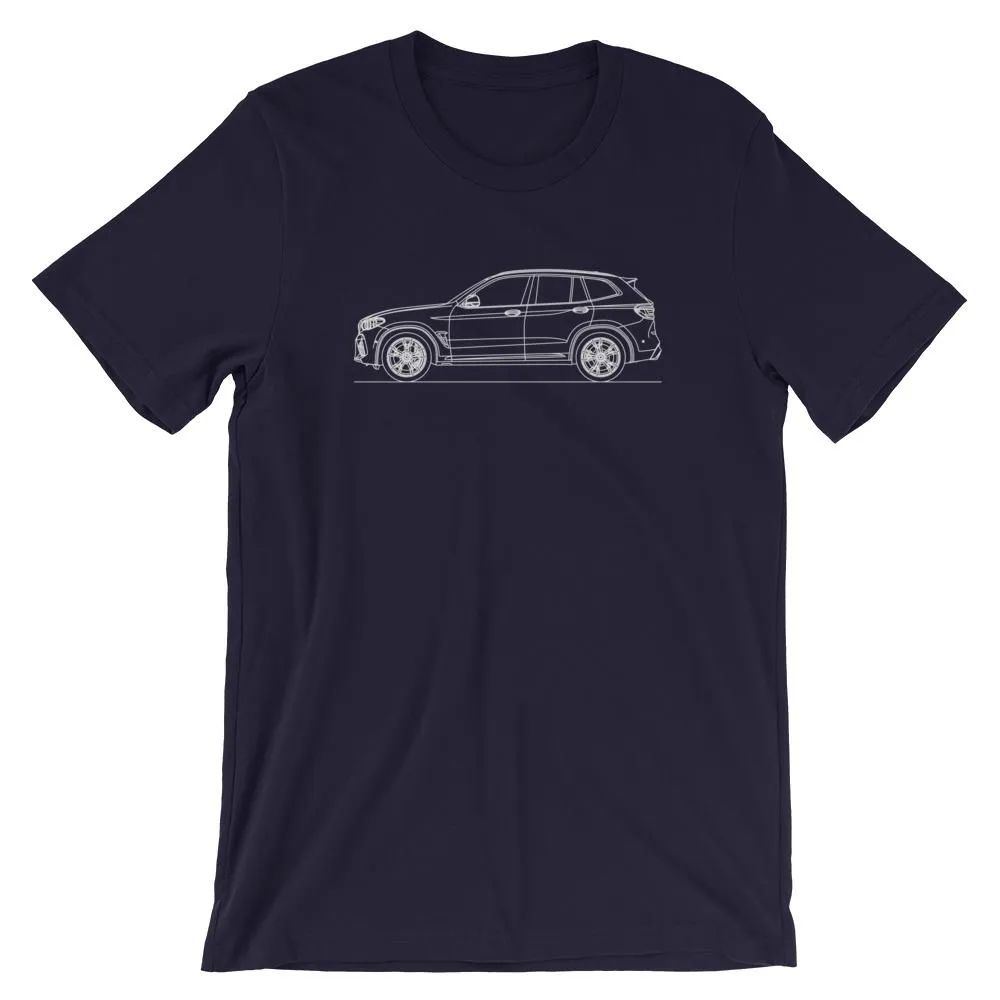 BMW F97 X3 M silhouette T-shirt