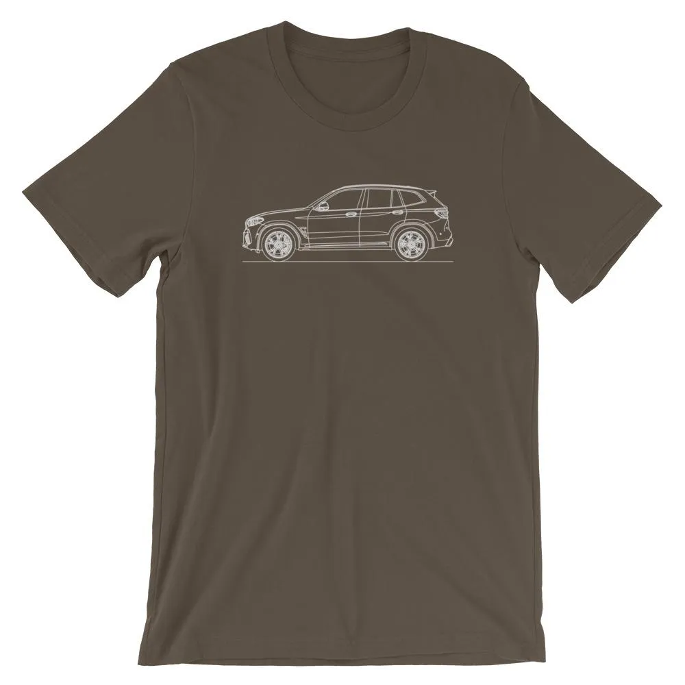BMW F97 X3 M silhouette T-shirt