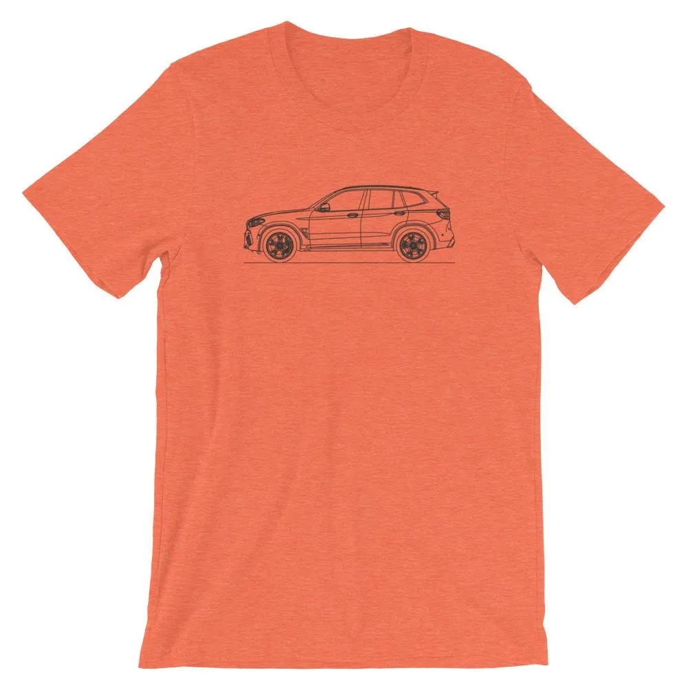 BMW F97 X3 M silhouette T-shirt
