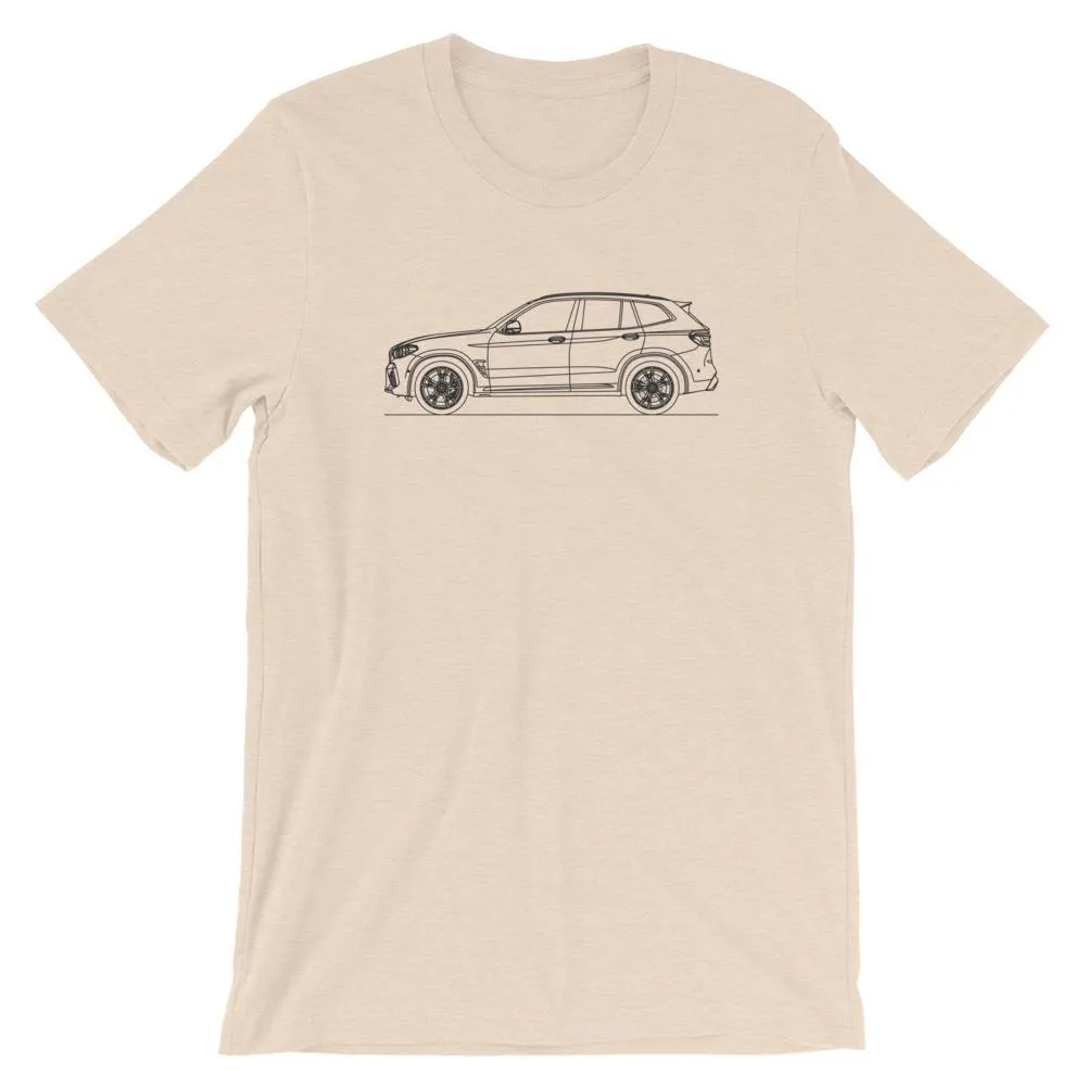 BMW F97 X3 M silhouette T-shirt