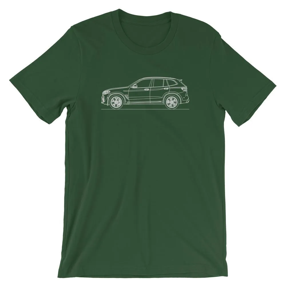 BMW F97 X3 M silhouette T-shirt