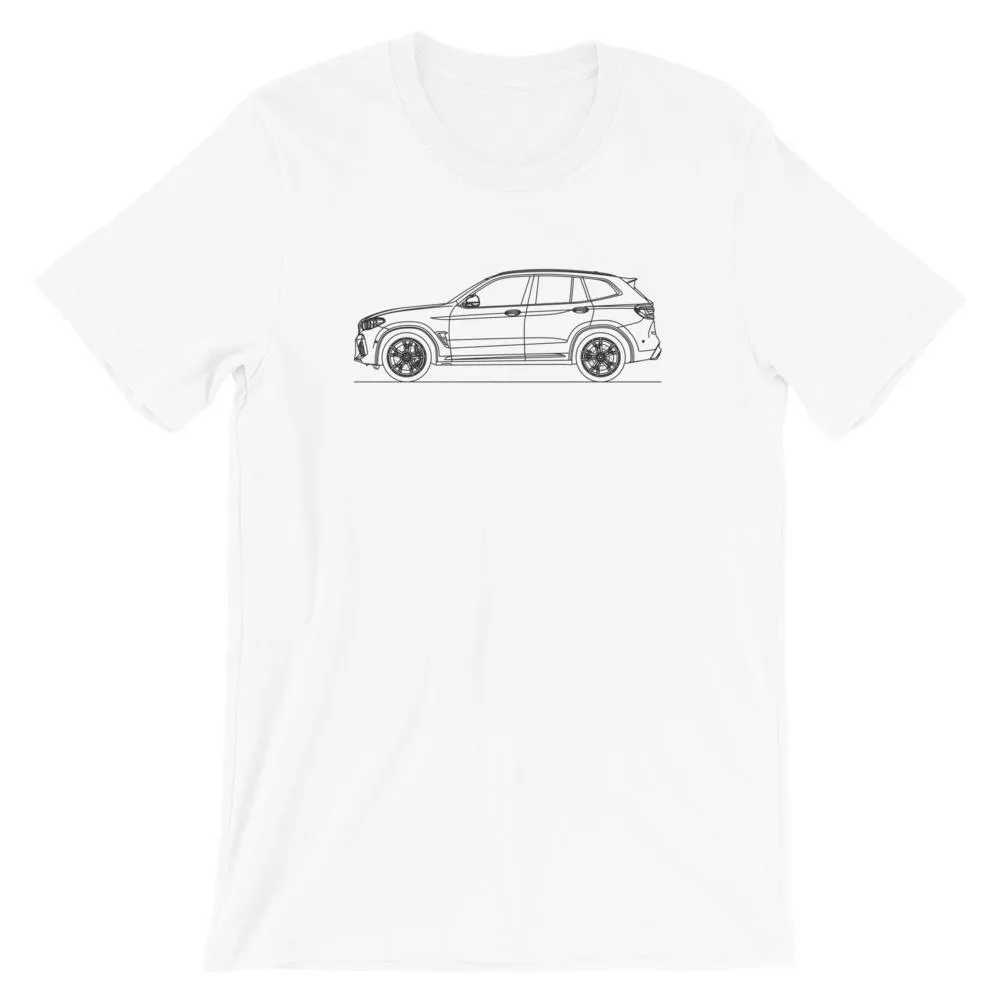 BMW F97 X3 M silhouette T-shirt