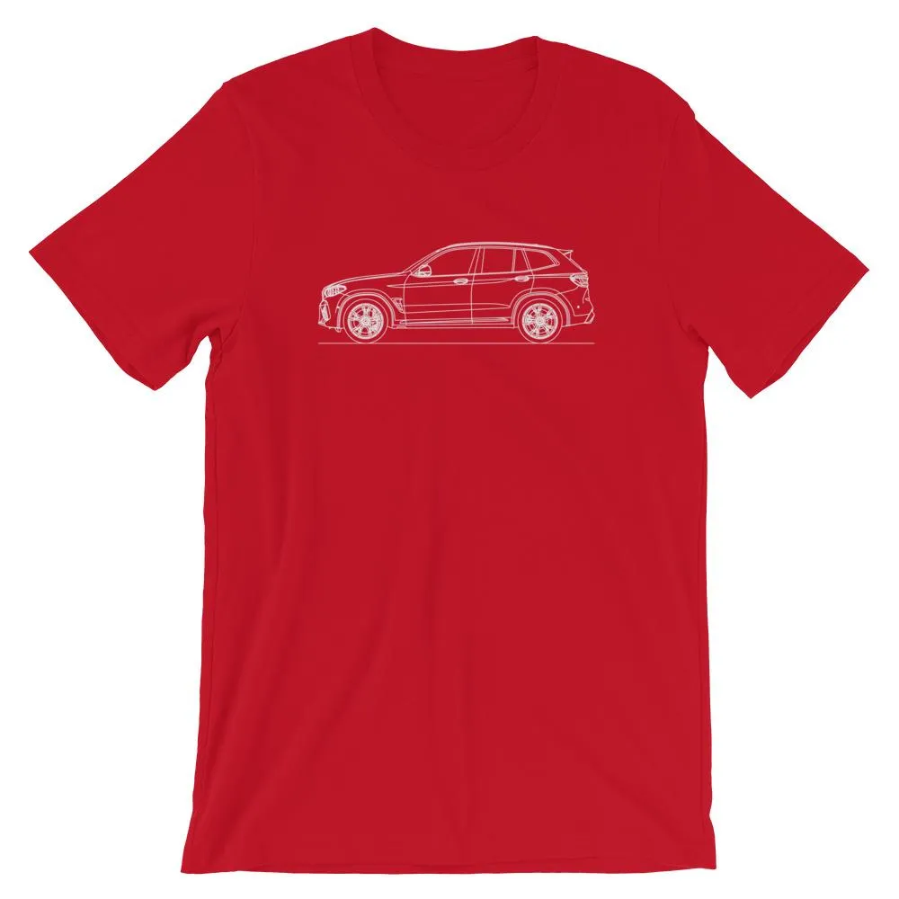 BMW F97 X3 M silhouette T-shirt