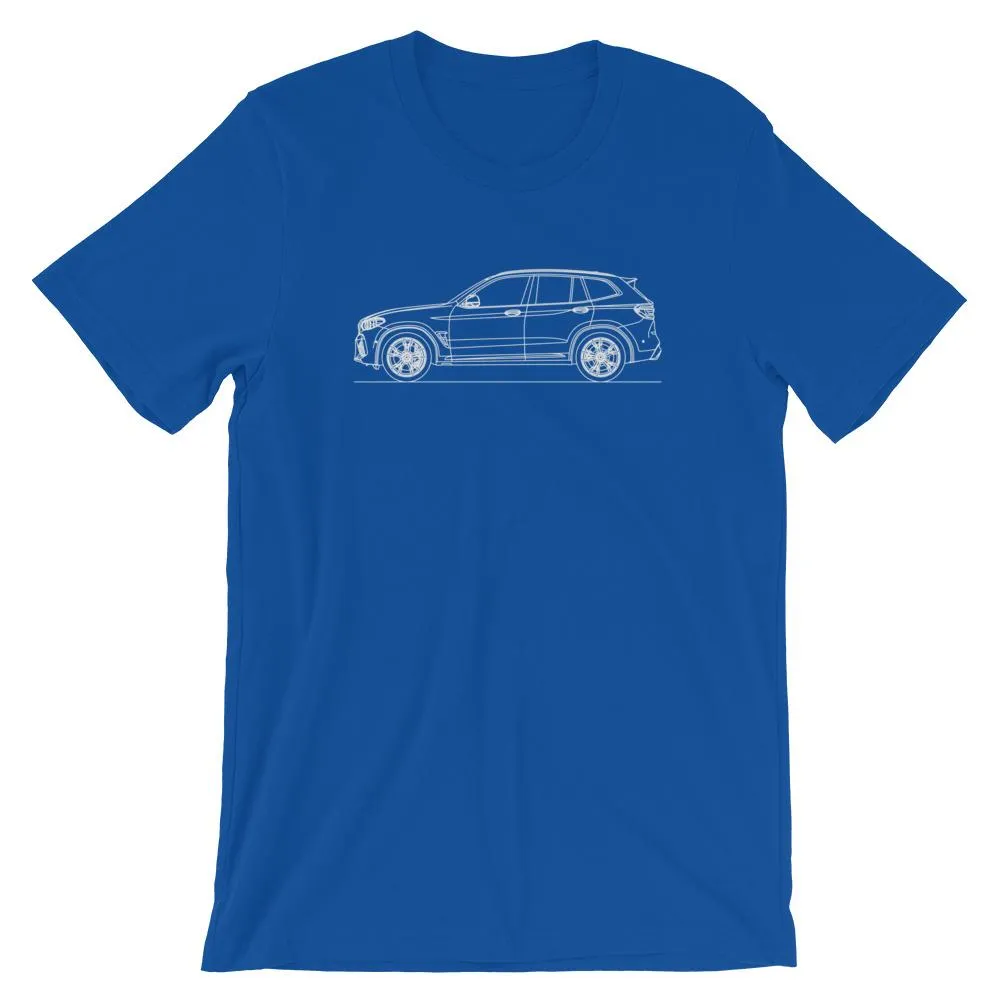 BMW F97 X3 M silhouette T-shirt