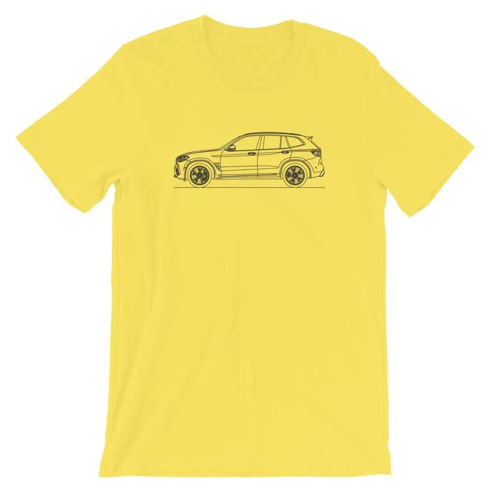 BMW F97 X3 M silhouette T-shirt