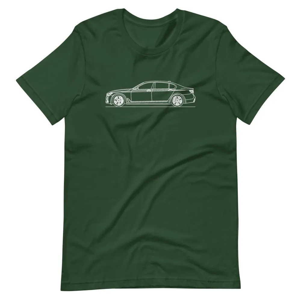 BMW G12 M760Li silhouette T-shirt