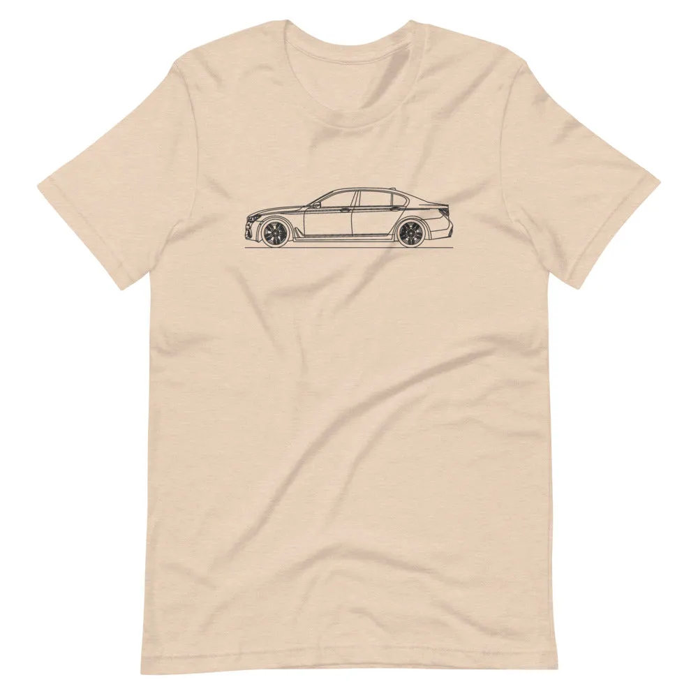 BMW G12 M760Li silhouette T-shirt