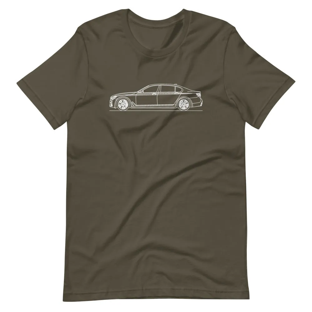 BMW G12 M760Li silhouette T-shirt