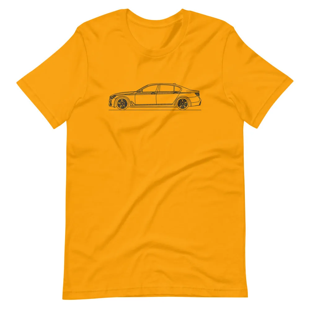 BMW G12 M760Li silhouette T-shirt
