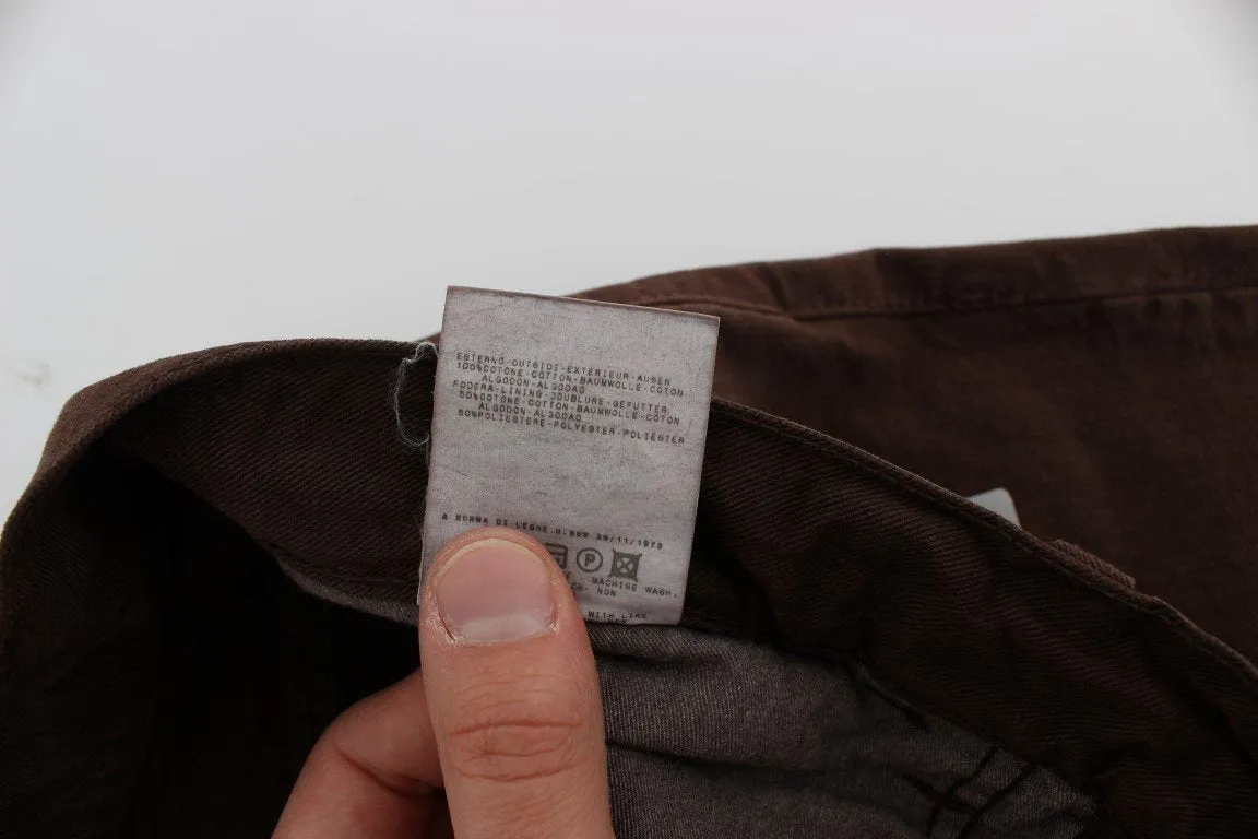 Bordeaux Cotton Regular Fit Jeans