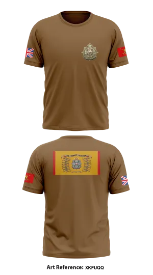 Border Regiment Store 1 Core Men's SS Performance Tee - Xkfuqq