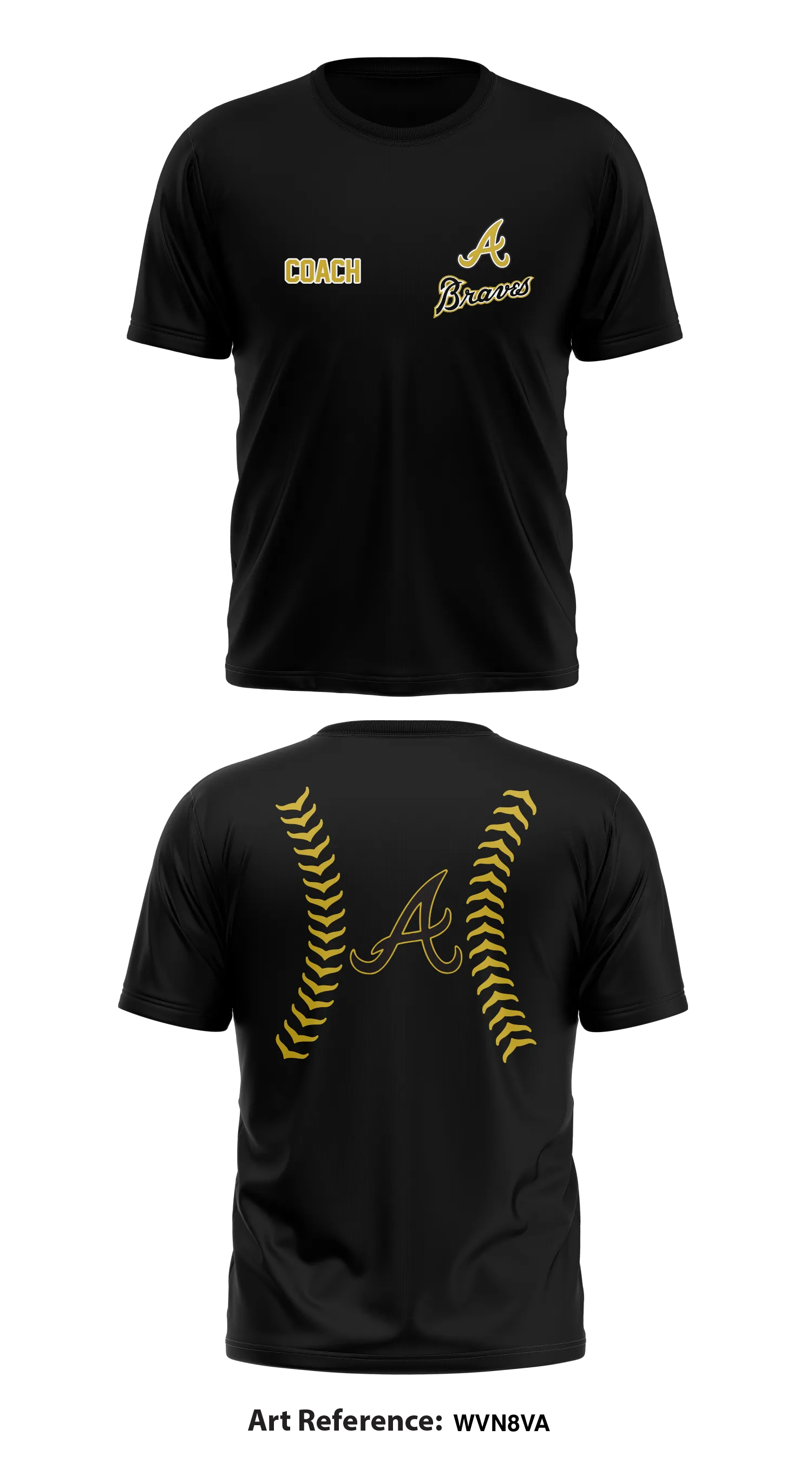 Braves Store 1 Core Men's SS Performance Tee - NTT2Hv
