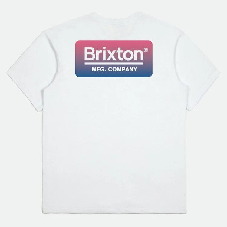 Brixton Palmer Tailored S/S Standard T-Shirt White