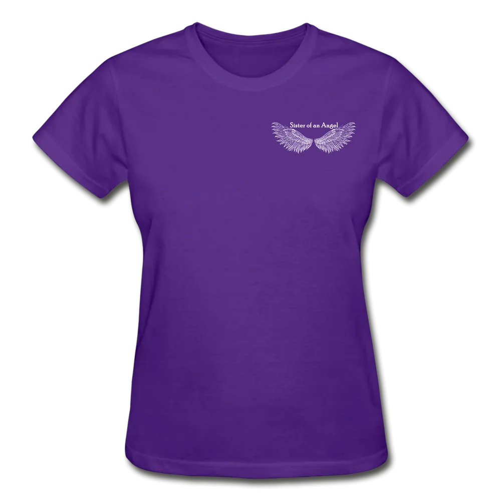 Brother Amazing Angel - Sister of an Angel Gildan Ultra Cotton Ladies T-Shirt