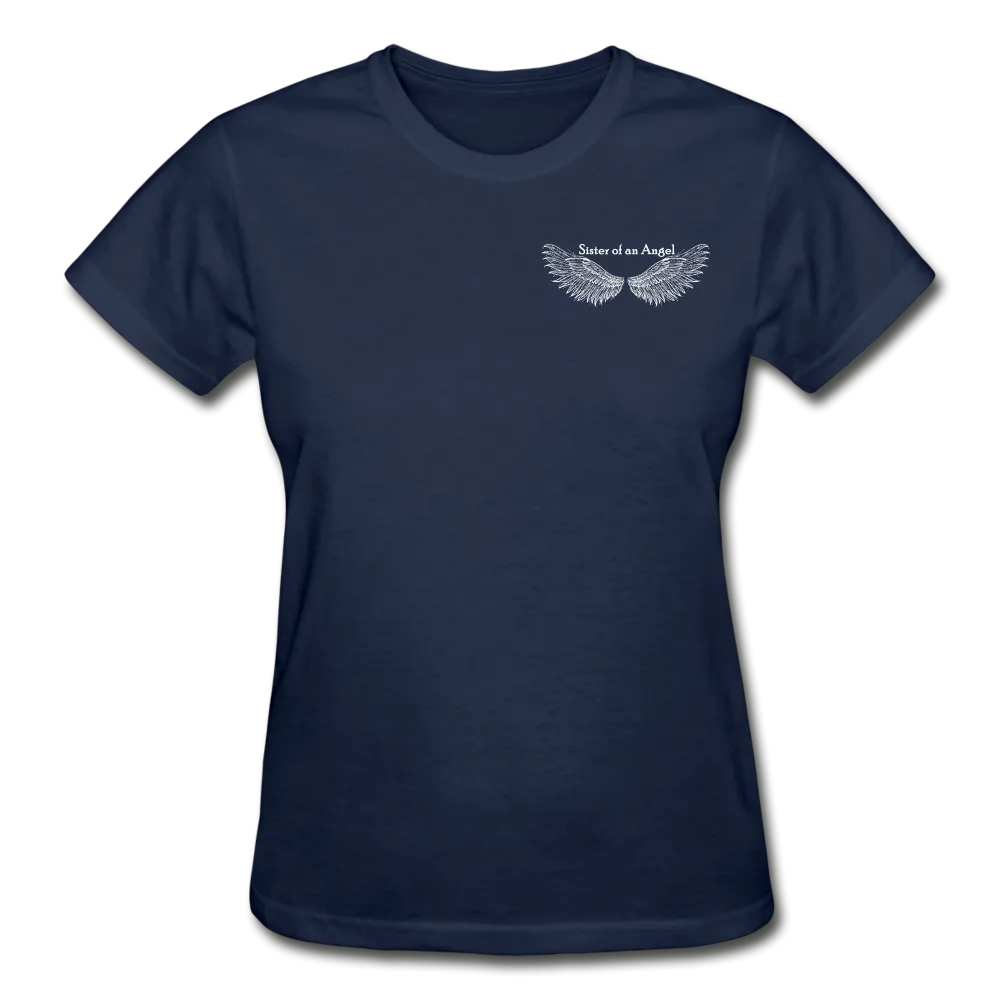 Brother Amazing Angel - Sister of an Angel Gildan Ultra Cotton Ladies T-Shirt