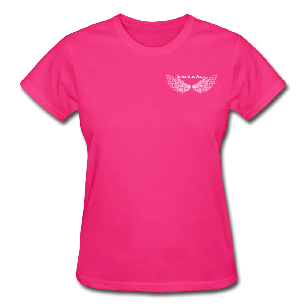 Brother Amazing Angel - Sister of an Angel Gildan Ultra Cotton Ladies T-Shirt