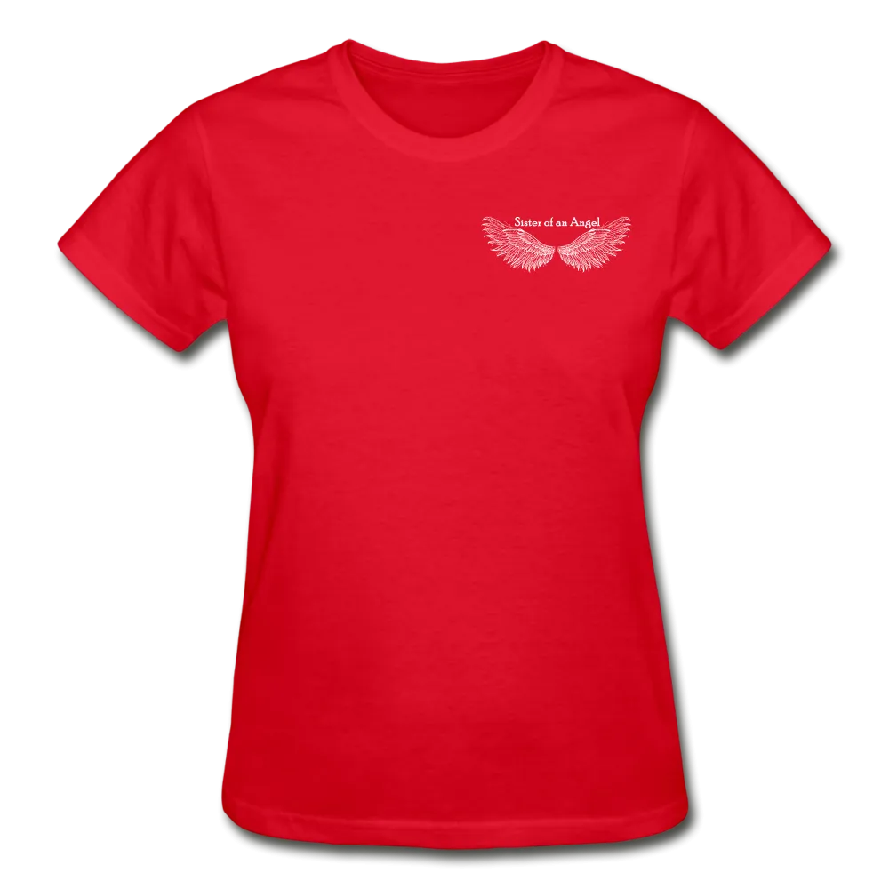 Brother Amazing Angel - Sister of an Angel Gildan Ultra Cotton Ladies T-Shirt