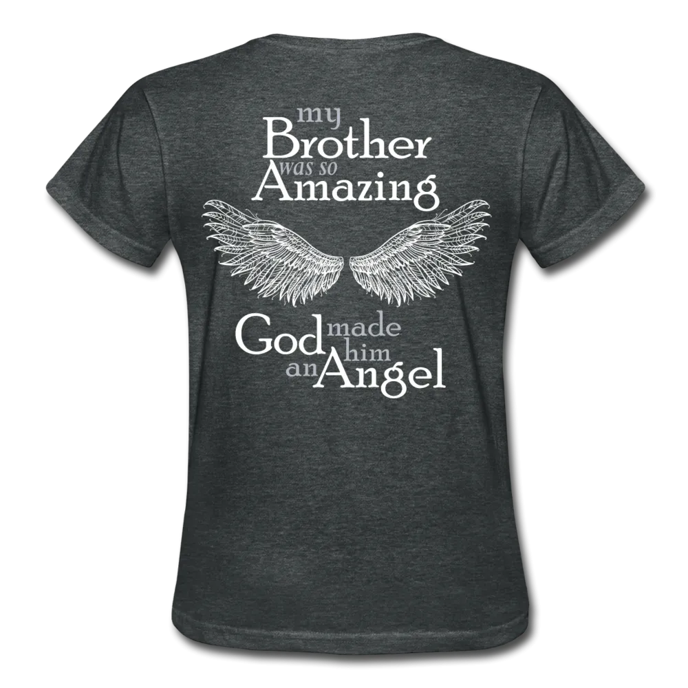 Brother Amazing Angel - Sister of an Angel Gildan Ultra Cotton Ladies T-Shirt