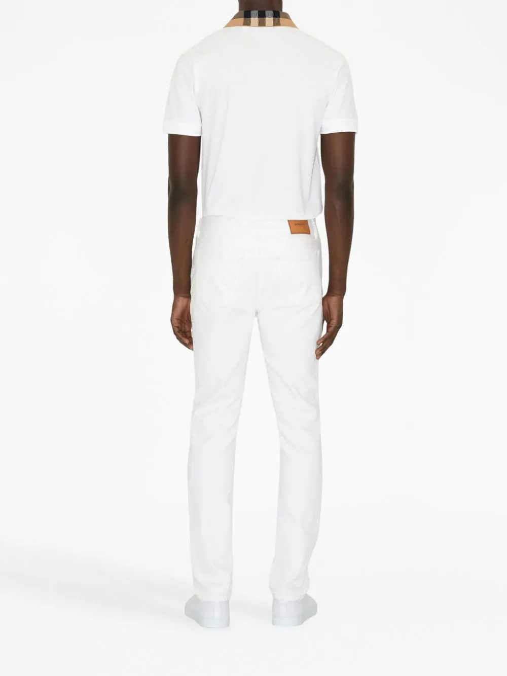 BURBERRY Men's Fleece Polo - Season FW24