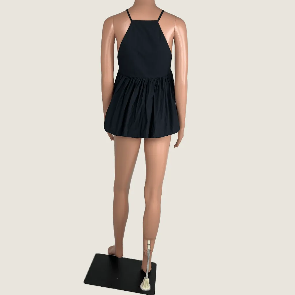 By Johnny Baby Doll Black Sleeveless Top 6
