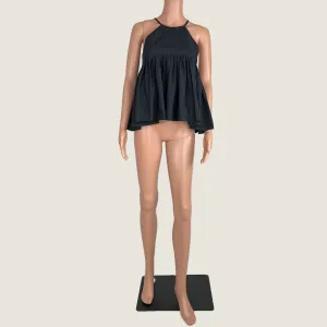 By Johnny Baby Doll Black Sleeveless Top 6