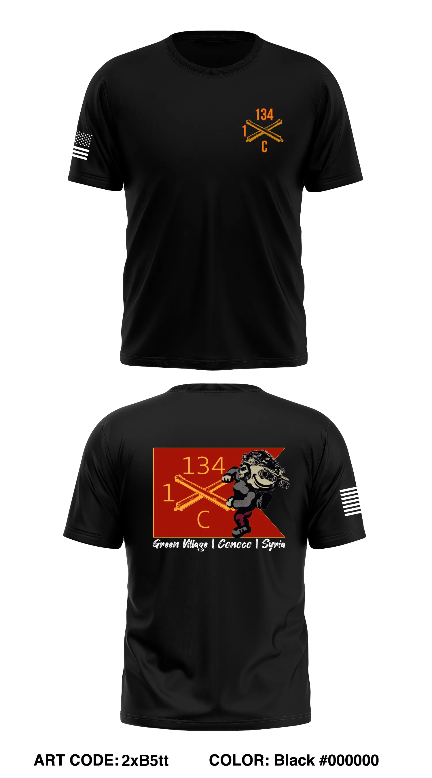 C134 OIR Limited Core Men's SS Performance Tee - 2xB5tt