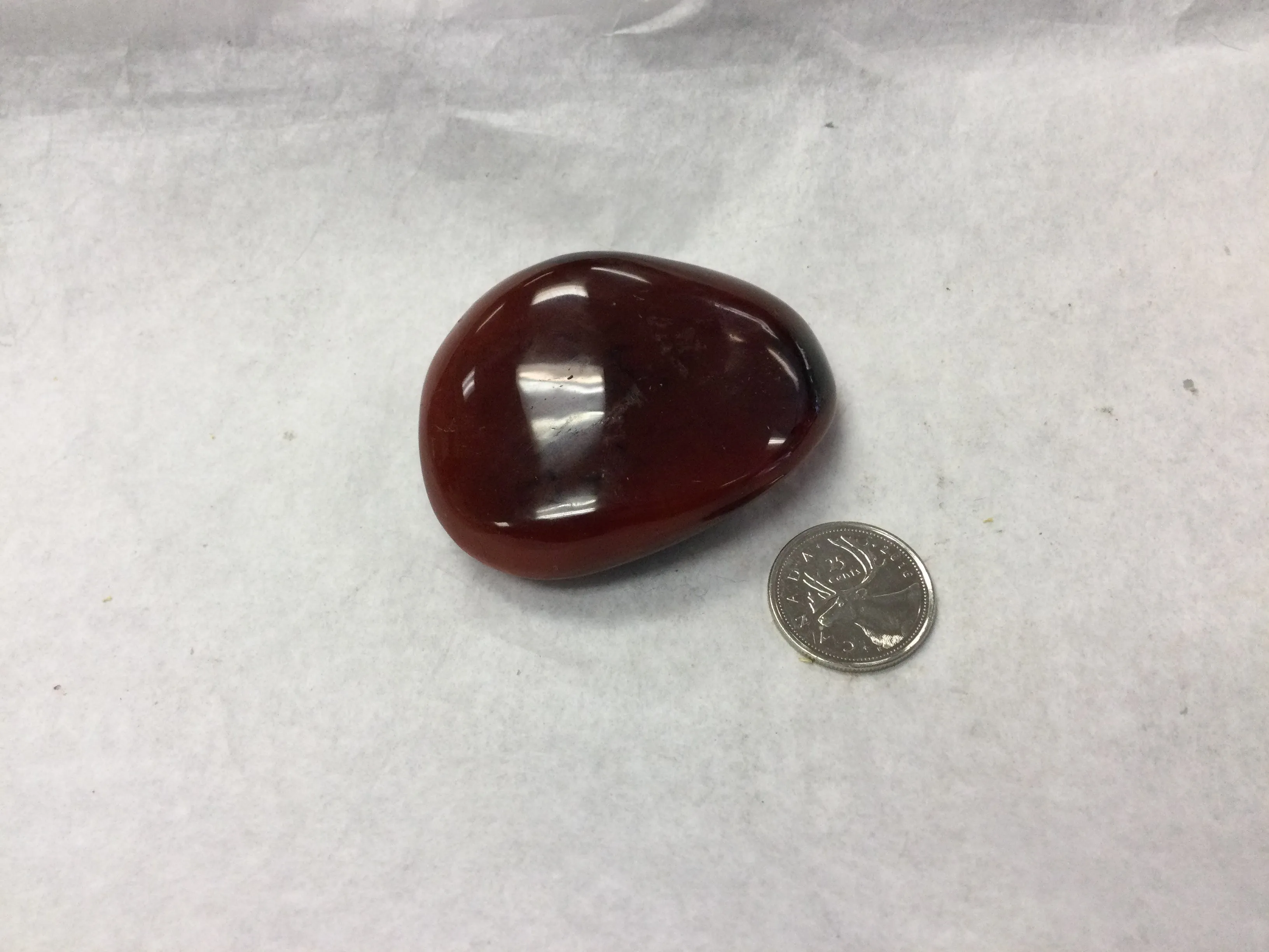 Carnelian Palm Stone (natural)