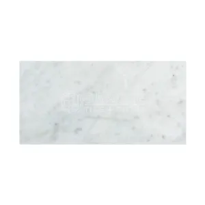 Carrara White Italian (Bianco Carrara) Marble 12 X 24 Field Tile (Lot of 20 pcs. (40 sq. ft.), Polished)
