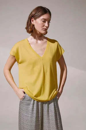 CASHMERE OVERSIZED SLEEVELESS SWEATER