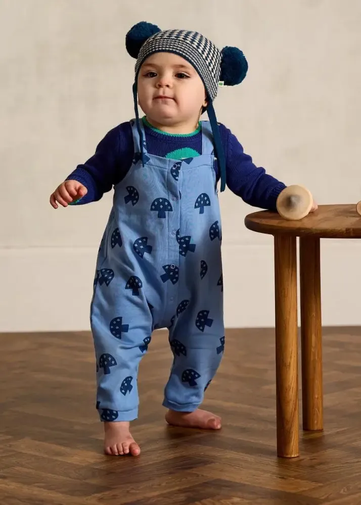 Casper - Blue Mushroom Dungaree