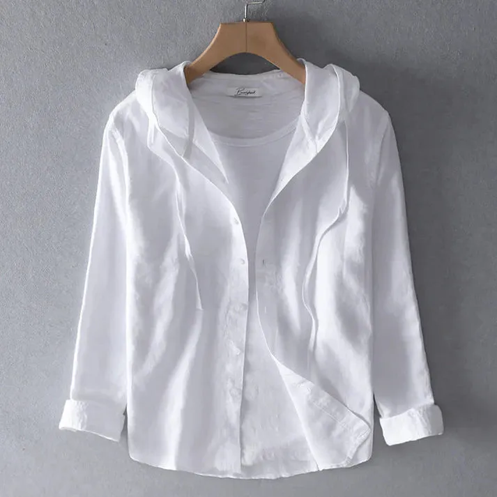 Celeste™ | Lightweight Hooded Blouse