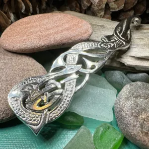 Celtic Dragon Kilt Pin