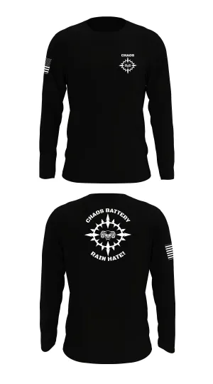 Chaos Battery Store 1 Core Men's LS Performance Tee - 98752038945