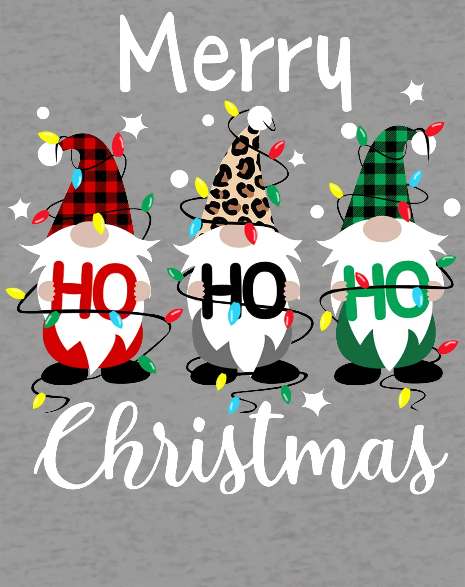 Christmas Elfs Meme Merry Ho Ho Ho Funny Cute Xmas Family Youth T-Shirt