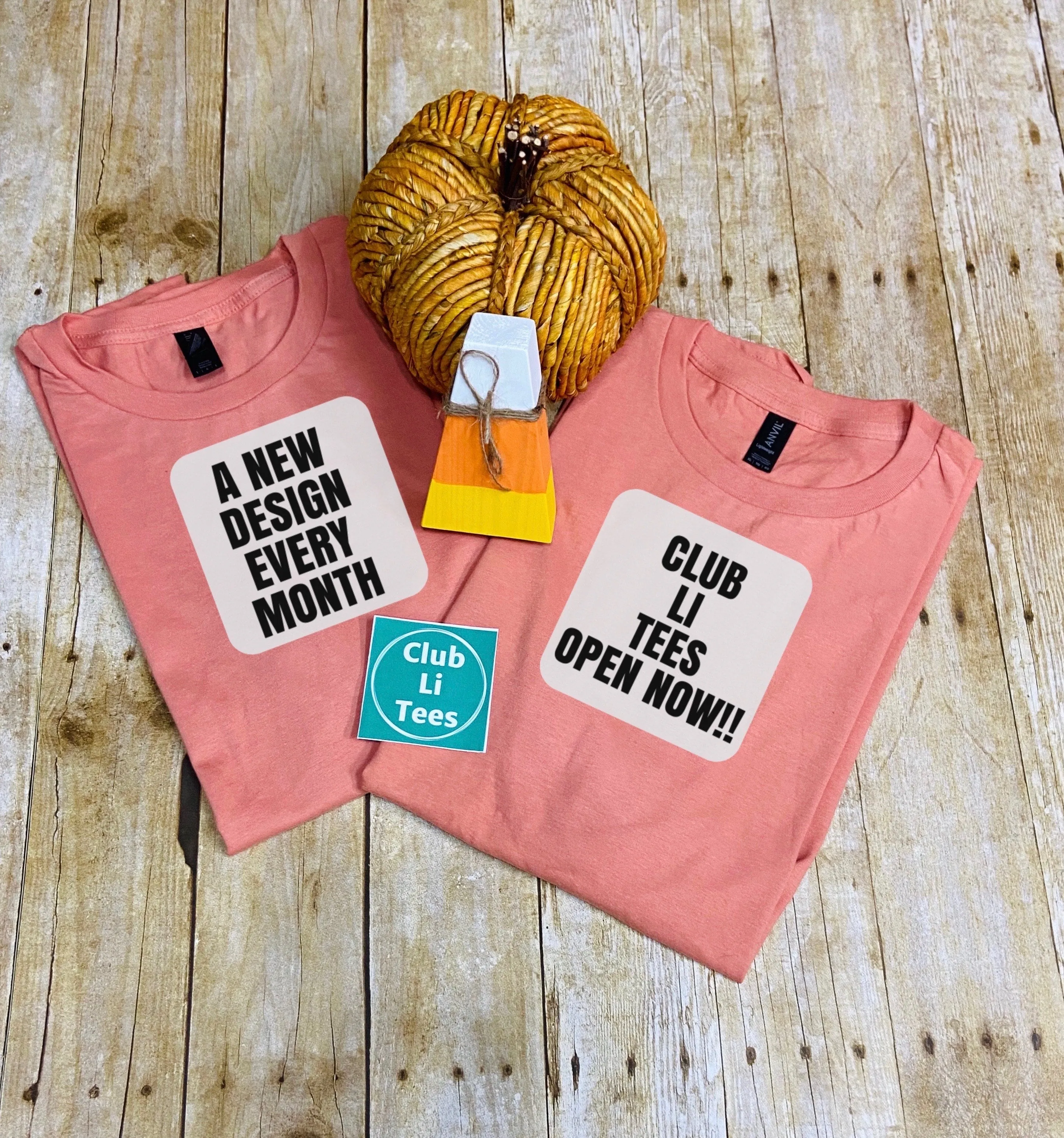 CLUB LI TEES T-Shirt Club  6 MONTH PLAN