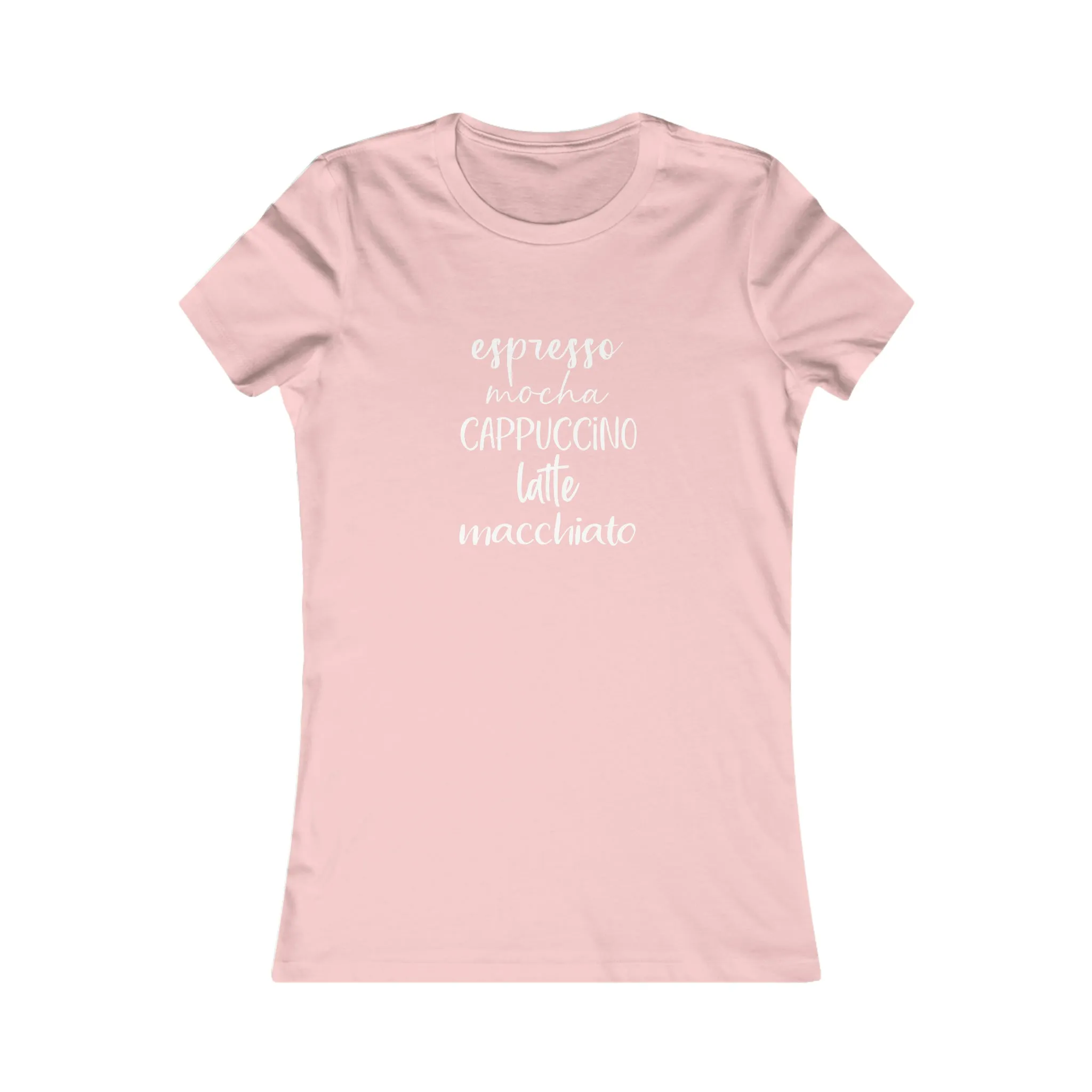 Coffee Lovers Short Sleeve Shirt | Coffee List | T-shirt | Embrace Your Vibe