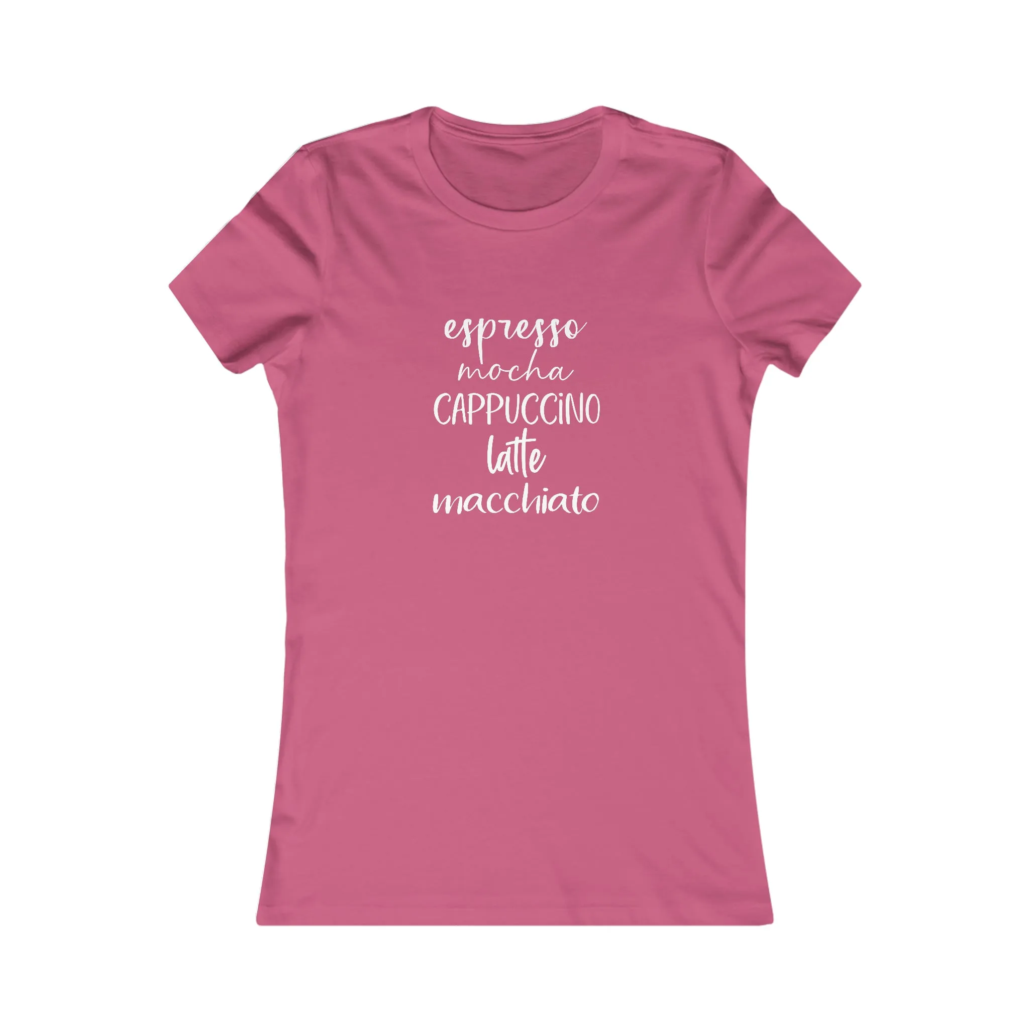 Coffee Lovers Short Sleeve Shirt | Coffee List | T-shirt | Embrace Your Vibe