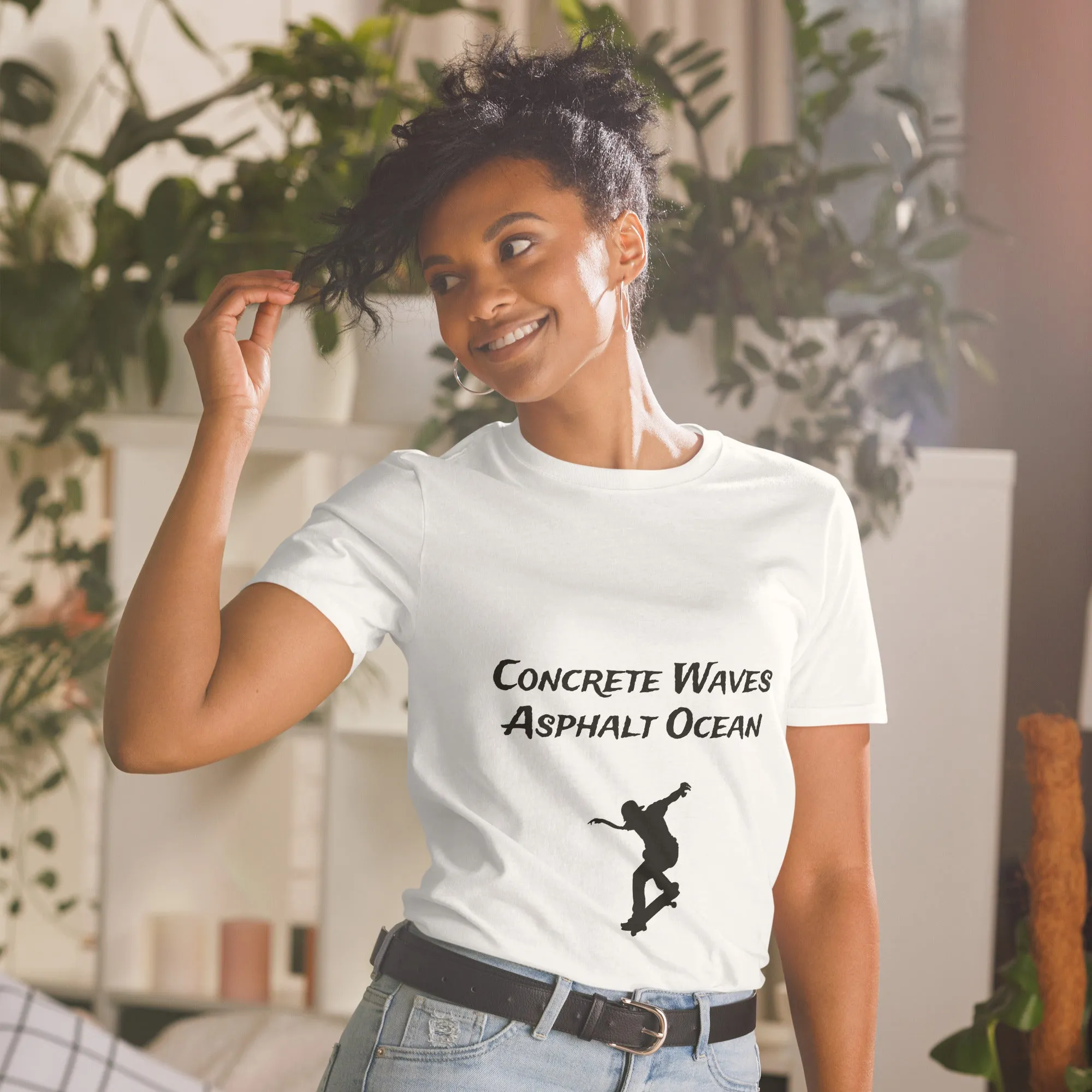 Concrete Waves Short-Sleeve Unisex T-Shirt