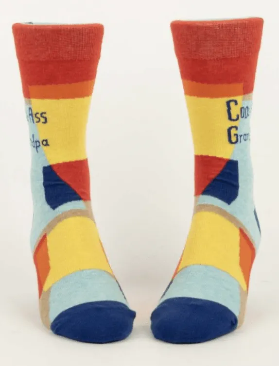 Cool-Ass Grandpa Crew Socks